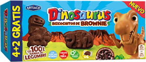 Artiach - Dinosaurus Bizcochitos de Brownie